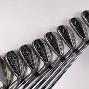 TaylorMade RocketBladez HL Iron Set 4-PW+AW RocketFuel 85g Stiff Steel RH +1/2"