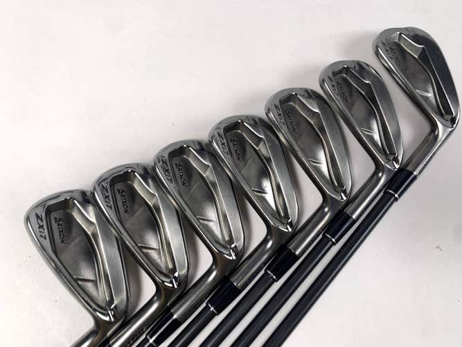 Srixon ZXi7 Black Iron Set 4-PW True Temper DG Mid X100 Extra Stiff Steel RH