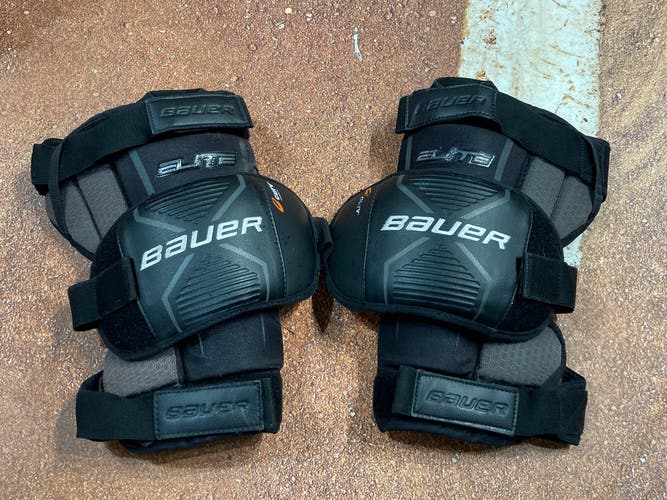Used Senior Bauer Elite Goalie Knee Pads