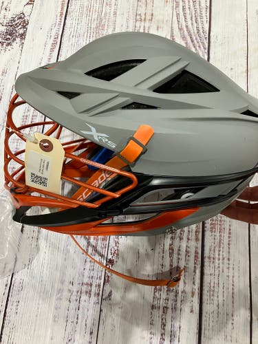 Gray Adult Cascade XRS Helmet (New)