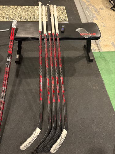 Senior CCM JetSpeed FT4 Pro Left Hand Hockey Stick P88 75 Flex Pro Stock (Used)