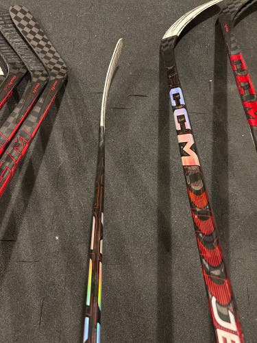 Senior CCM JetSpeed FT5 Pro Left Hand Hockey Stick P88 75 Flex Pro Stock (Used)
