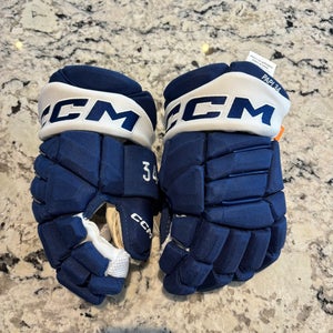 Brand New Auston Matthews Pro Stock 13” CCM Jetspeed FT1 Pro Player Gloves Toronto Maple Leafs