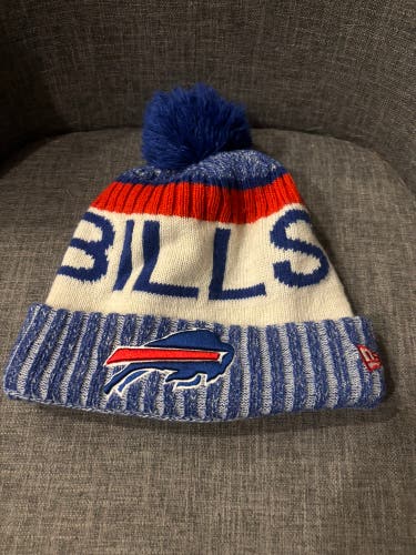 Buffalo Bills NFL New Era Winter Beanie Hat One Size New without Tags
