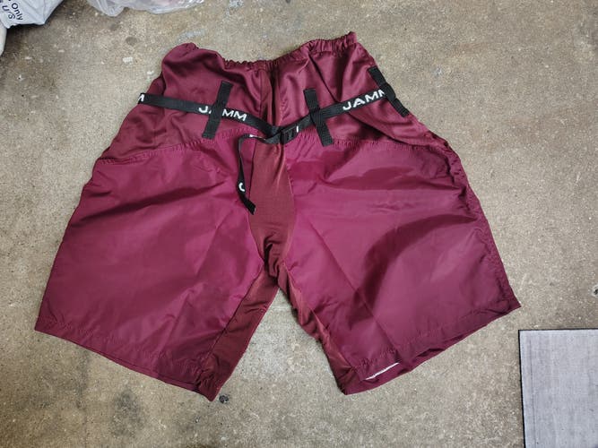Maroon Jamm Sports Ice Hockey Girdle Shell Cover Adult Large (New)