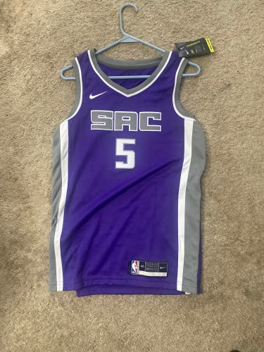 Sacramento Kings Fox Purple Small Men's Nike Jersey (New)
