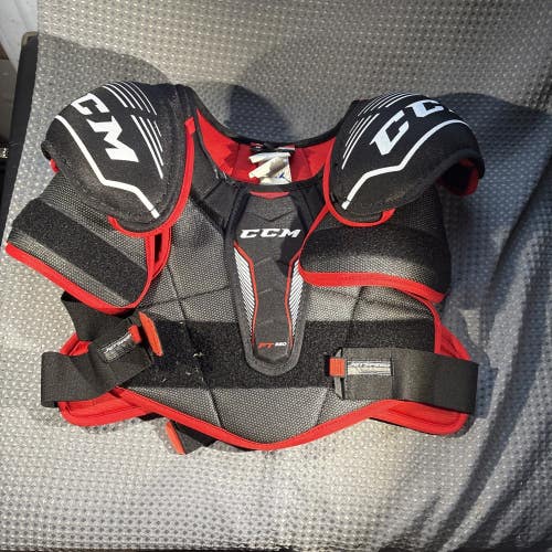 CCM Jetspeed FT350 SR Small Hockey Shoulder Pads Pre Owned Very Good Condition