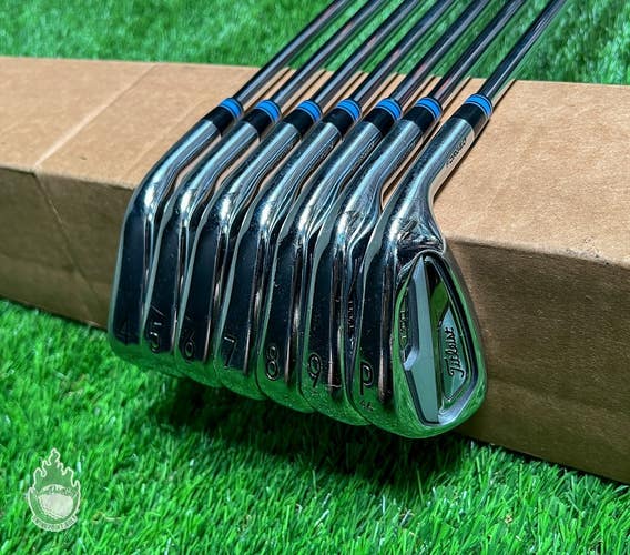 RH 2019 Titleist T100 Forged Irons 4-PW X Seven Extra Stiff Steel Golf Set