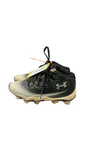 Used Under Armour BB/SB Cleats Black Junior 01 11859-S000030546