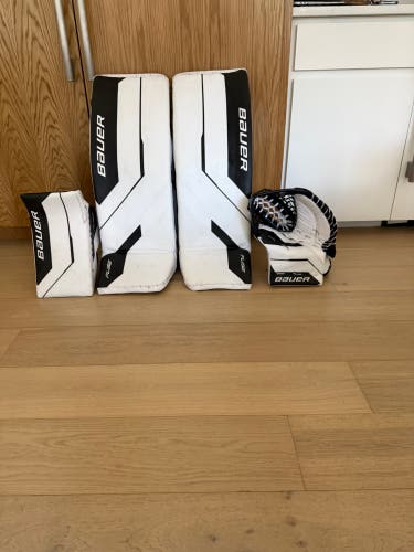 34" Bauer fuse Goalie Full Set