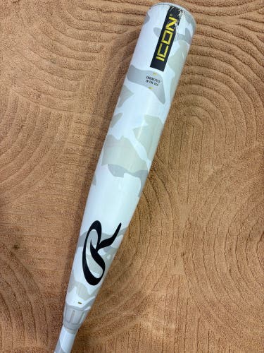2025 Rawlings Icon Composite Bat USSSA Certified (-5) Composite 26 oz 31" (Used)