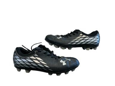 Used Under Armour Soccer Cleats Black Junior 06 11873-S000213433