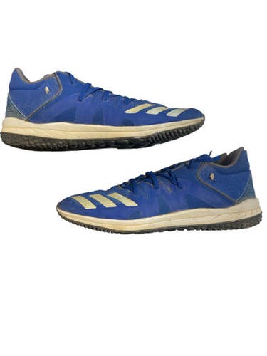Used Adidas TURF SHOES BB/SB Cleats Royal Blue Senior 11 11873-S000236774