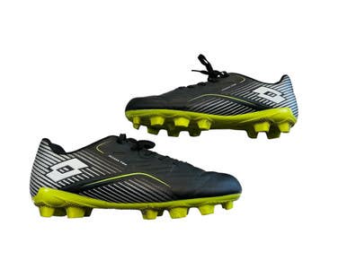 Used Lotto Soccer Cleats Black Junior 04.5 11873-S000236974