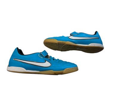 Used Nike Soccer Indoor Shoes Carolina Blue Senior 5.5 11873-S000237916