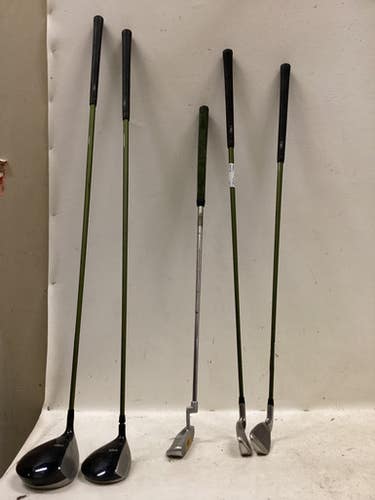 Used US Kids GREEN 57 Jr Club Set RH 5 Piece 11725-S000499445