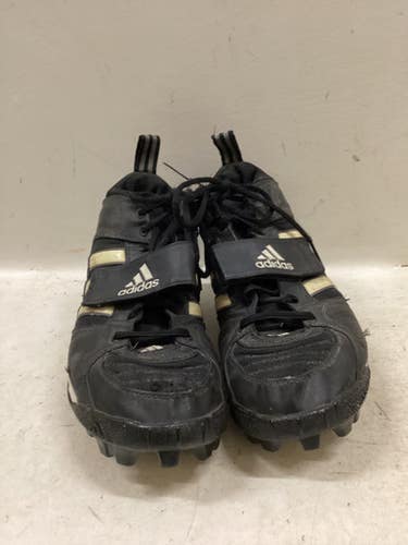 Used Adidas CORNERBLITZ Adult FB Cleats Black Senior 12 11725-S000499491