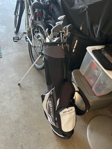 Men's Top Flite XLj Right Handed Clubs (Full Set) Junior 9 Pieces 36" (Used)