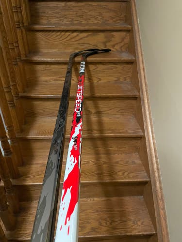 (2 Pack) Senior CCM JetSpeed FT9 Pro Left Hand Hockey Stick P29 70 Flex Pro Stock (New)