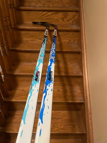 (2 Pack) Senior CCM JetSpeed FT9 Pro Right Handed Hockey Stick P29 70 Flex Pro Stock (New)