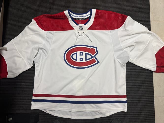 Montreal Canadiens MIC Adidas goalie cut jersey