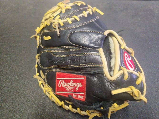 Rawlings Gold Glove Elite RH Catcher's Baseball Glove 32.5" (Used)