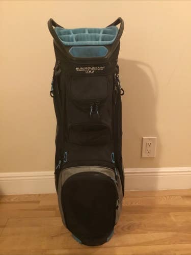 Sun Mountain Maverick Cart Golf Bag with 14-way Dividers (No Rain Cover)