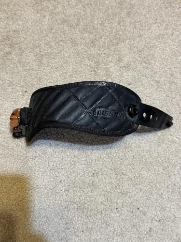 Burton Mission Snowboard binding Right Ankle Strap Small Black