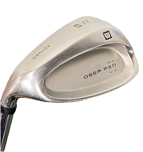 Wilson Deep Red II Distance Sand Wedge 55 LH Stiff Steel 35.5 Factory Grip Lefty