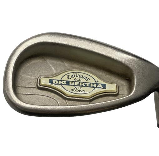 Callaway Big Bertha X-12 Pitching Wedge RH Senior Graphite 35.5" New Jumbo Grip