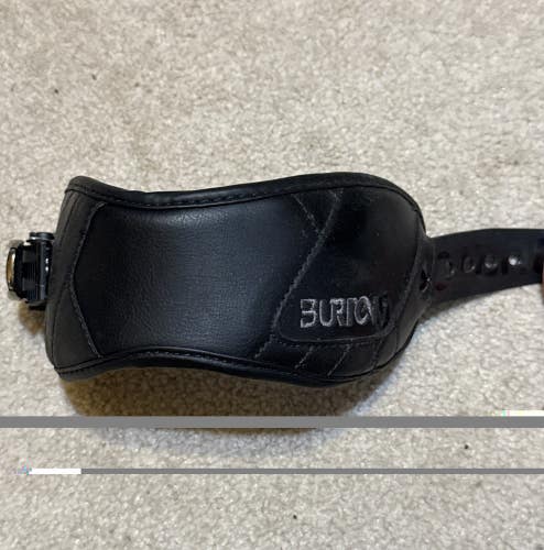 Burton Freestyle Snowboard binding Right Ankle Strap Large black