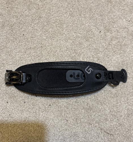 Burton Freestyle Snowboard binding Right Toe Strap Large Black