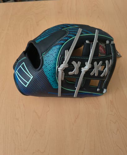 NWT Rawlings RHT Infield REV1X Baseball Glove 11.5" (New) - Brendan Rodgers Exclusive Navy Black