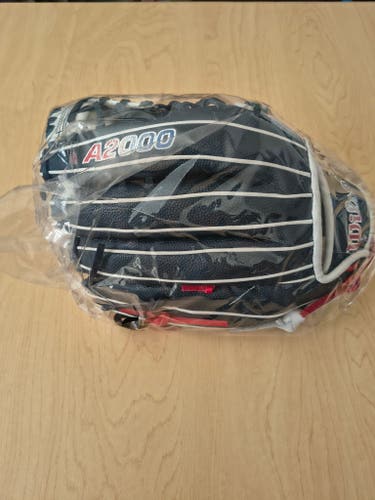 NWT Wilson RHT A2000 PF92 Baseball Glove 12.25" (New) - Red White Blue Gradient Exclusive