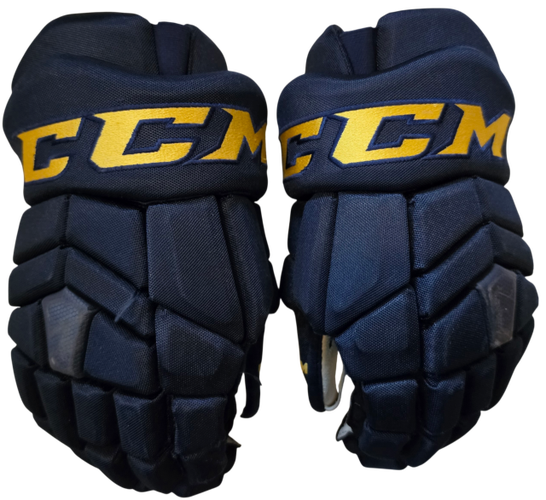 CCM HGTKPP Pro Stock Hockey Gloves 14" Thunderbirds AHL Used #39 (15366)