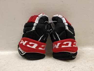 Used CCM TACKS 9080 Intermediate Gloves Black And Red 13" 11725-S000499362
