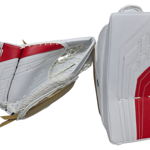 Vaughn Velocity VE8 Pro Carbon Goalie Glove and Blocker Pro Stock New NHL GER (15398)