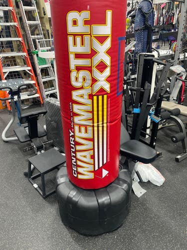 Used Century WAVE MASTER Boxing Heavy Bag Red 100 lb 11337-S000484796