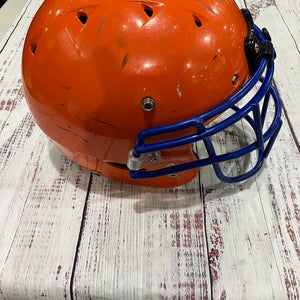 orange Youth Medium Schutt Youth Recruit hybrid Helmet (Used)