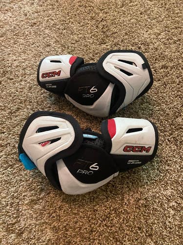 Junior Large CCM JetSpeed FT6 Pro Elbow Pads (Used)