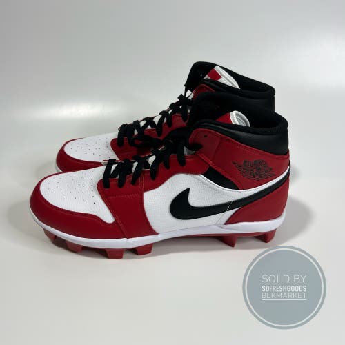 Nike Air Jordan 1 Retro MCS Baseball Cleats Chicago