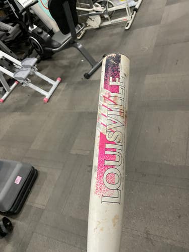 Used Louisville Slugger PROVEN BB/SB Fastpitch Bat White 33" 11614-S000235455