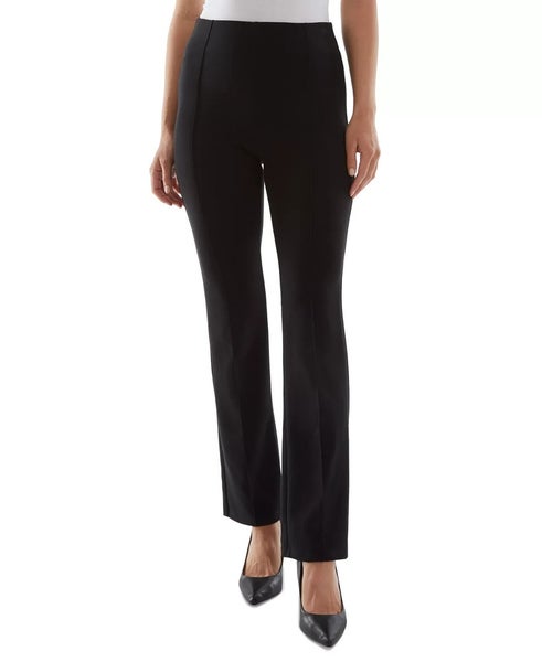 BCX Pants Women's Small Juniors Black Stretch Pintuck High Waisted Career PAL128