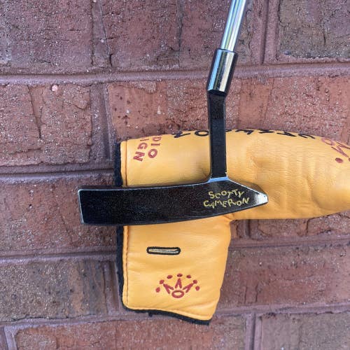 SCOTTY CAMERON STUDIO DESIGN 1.5 Putter Mid Slant Hosel 34.5” Golf Club Black