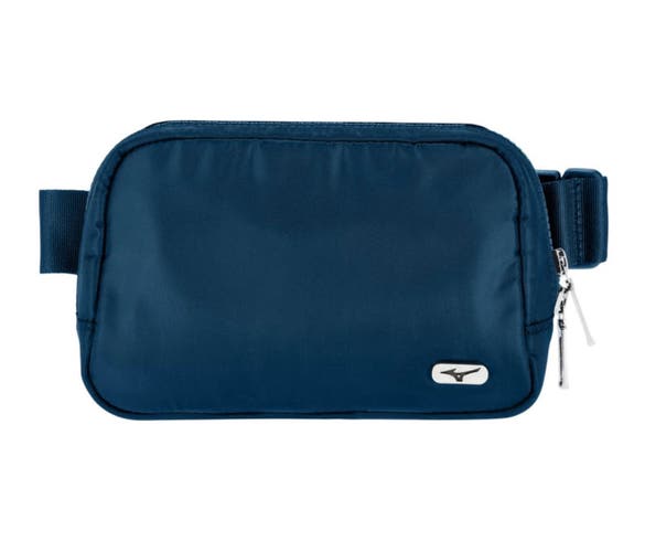 Mizuno Runbird belt bag, Navy, New, Free Shipping
