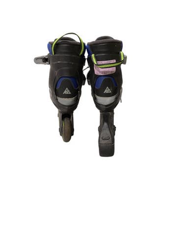Used K2 Roller Hockey Skates Royal Blue Adjustable 11847-S000034798