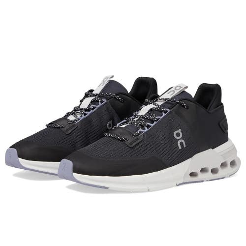 On Cloudnova Flux 3WD10382250 Sneakers Women's US 5M Black Running Shoes HTAT673
