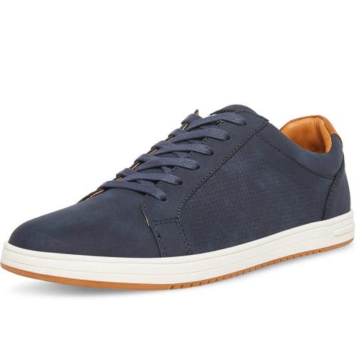 Steve Madden Blixin Sneakers Men's US 8 Navy Nubuck Lifestyle Shoes ZAP2343