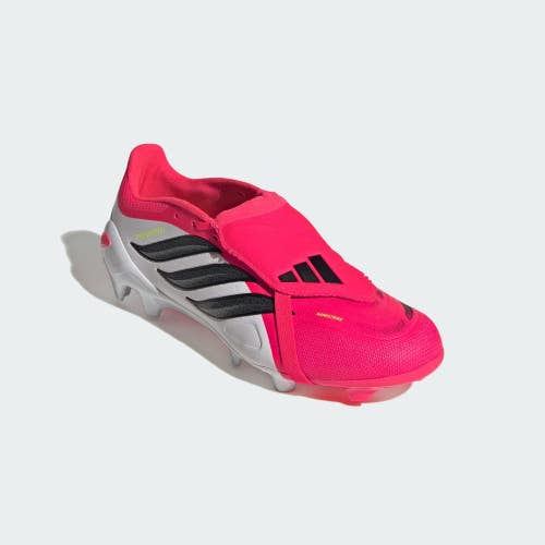 Adidas Predator League Mens US 8 Red Fold-Over Tongue FG/AG Soccer Cleats LIQ570