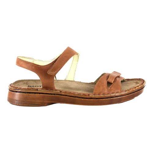 Naot Evora 151128-E69 Sandals Women's 9 Brown Leather Adjustable Strap RHS8134